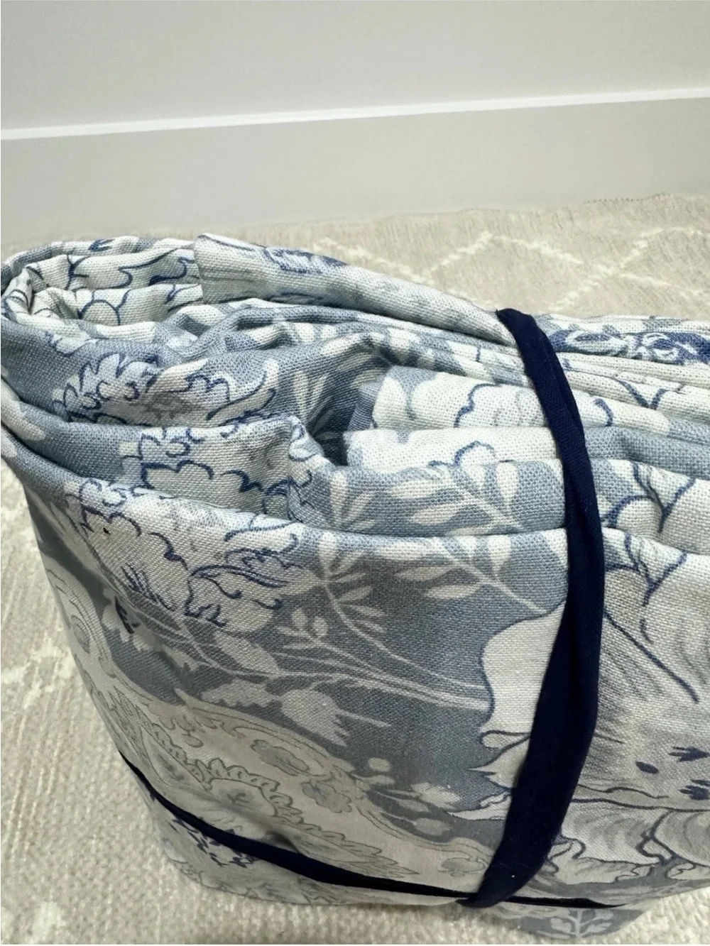 Pottery Barn KRAVET ARBORETUM PETITE FLORAL Reversible Duvet Cover, Full/Queen